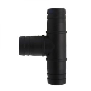 Ubbink T-liitin 25mm + 25mm + 25mm letkukaroilla