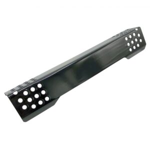 Lämmönjakolevy 410 x 80 mm, emaloitu. Alkuperäinen Lucifer varaosa lämmönjakolevy. Sopii Lucifer Vegas 6 grillimalliin.