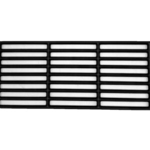 Valurautaritilä 378 x 165mm. Sopii Lucifer grilli malleihin Gamma 3, Reno 3, Sierra 3. Muihin malleihin mittojen mukaan.