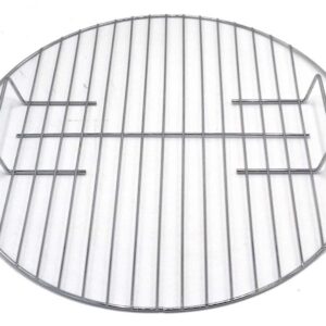 Teräsritilä pyöreä 450mm kahvalla. Py&ouml;re&auml; Lucifer ter&auml;sritil&auml; 450mm.