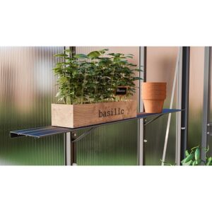 Vitavia Kasvihuonehylly musta