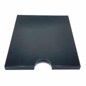 Sivukeittimen kansi Jadeite. Sivukeittimen kansi musta.