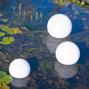 Aurinkokennovalaisin 20 cm Led kelluva Ubbink