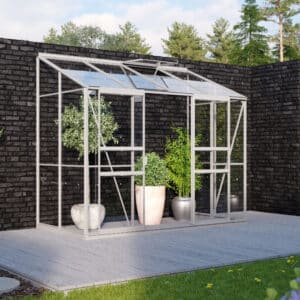 Vitavia Ida 3300 seinäkasvihuone sokkelilla, alu (tilaustuote)