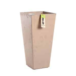 MH Sonata kukkaruukku 50 cm vaaleanruskea