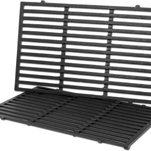 Weber 7638 Grilliritilä 2 kpl. Spirit 300 -sarjan grilleihin: Spirit E310, E320, E330, S310, S320, S330.  Sopii myös Weber Genesis Silver B- ja Silver C -malleihin, Genesis Gold B- ja Gold C -malleihin (vuodesta 2002 alkaen), Genesis I–IV -sarjaan, Genesis 1000–3500 -malleihin sekä Genesis Platinum I & II ja Platinum B/C -malleihin (vuosina 2000–2010). Sopii myös Spirit 700- ja Weber 900 -grilleihin.