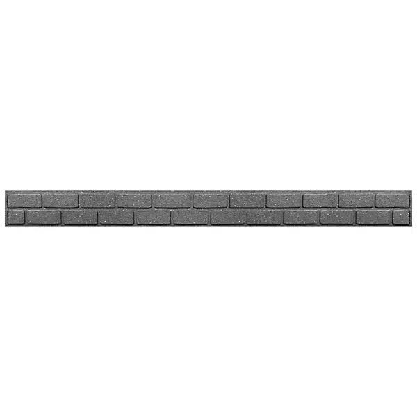 MH EZ Reunanauha tiilikuvio 120 cm harmaa